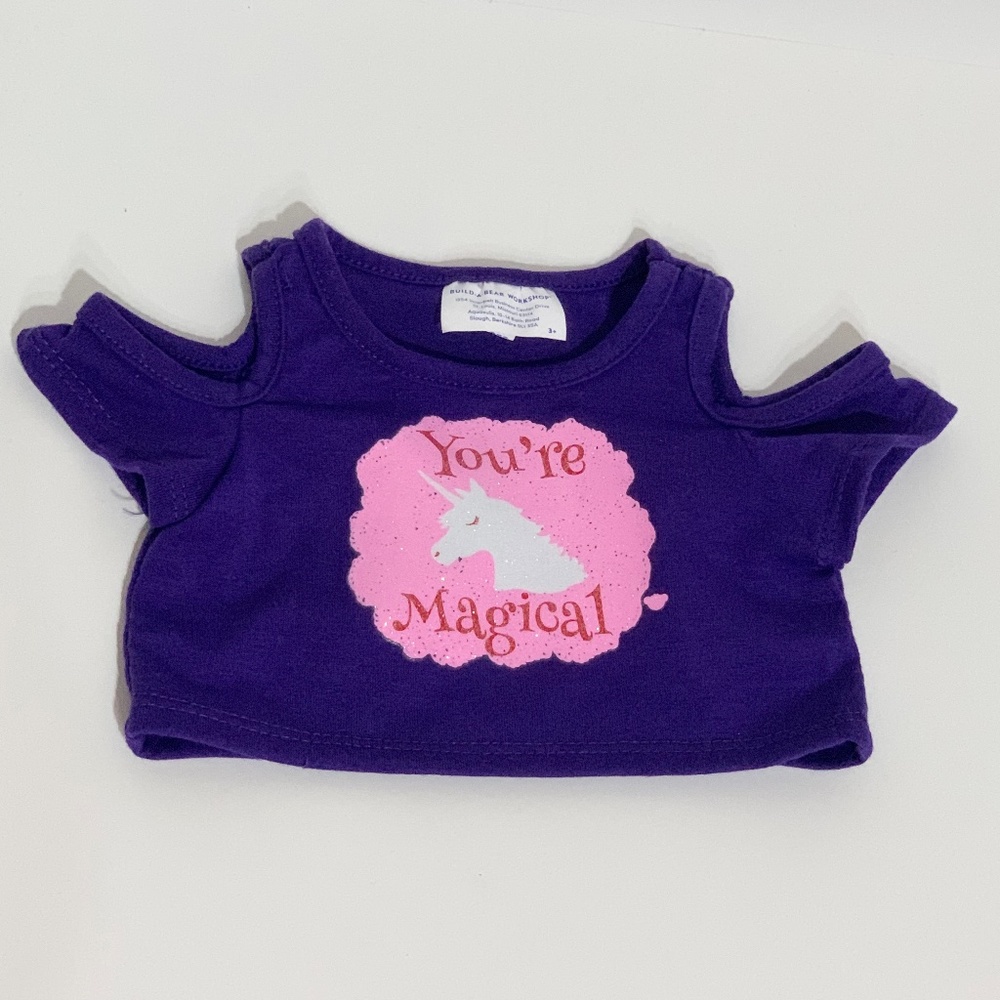 2/$10 Build A Bear You’re Magical Unicorn shirt